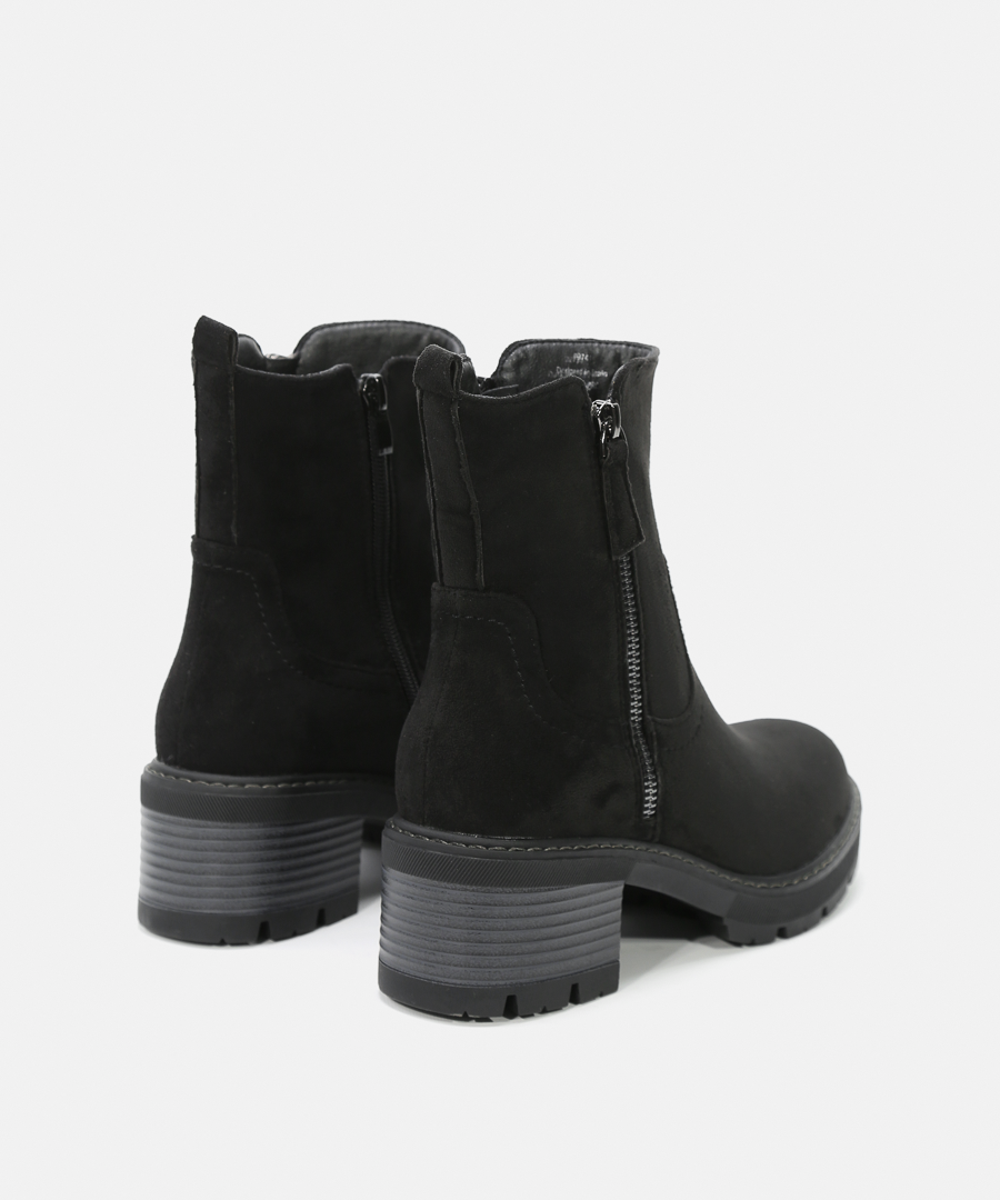 Botines cremallera externa image number null